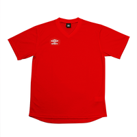 レッド UMBRO ゲームシャツ(ワンポイント)