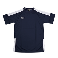ブルー UMBRO ゲームシャツ（切替）