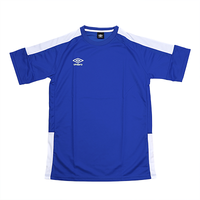 ブルー UMBRO ゲームシャツ（切替）