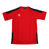 レッド UMBRO ゲームシャツ(切替)