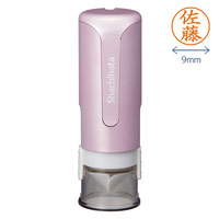 シヤチハタ キャップレス9 スパークリングクリアカラー（印面サイズ：直径9mm）