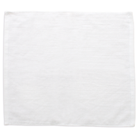 ホワイト シャーリング ハンドタオル