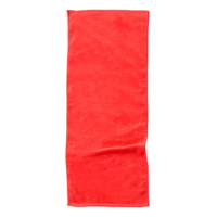 レッド 今治産 D-FACTORY カラーフェイスタオル（340匁）