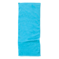ブルー 今治産 D-FACTORY カラーフェイスタオル（340匁）