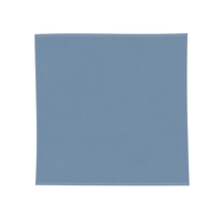 ブルー 今治製 四方ヘムハンカチタオル