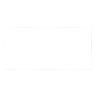 ホワイト 高密度 染料プリントバスタオル