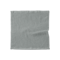 グレー D-FACTORY スレン染めオシボリ（100匁）