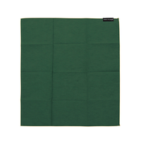 グリーン MOTTERU ポケスク ハンカチ ヘミング