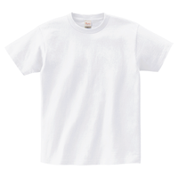 ホワイト 【即納シルク48H】Printstar ヘビーウェイトTシャツ
