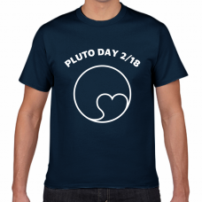 冥王星の日2／18のTシャツをオリジナルでプリント 今日は何の日テンプレート　短納期Tシャツの無料デザインテンプレート