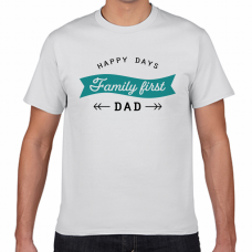 家族でお揃い！おしゃれなメッセージTシャツをオリジナルでプリント　親子Tシャツのテンプレート　短納期Tシャツの無料デザインテンプレート