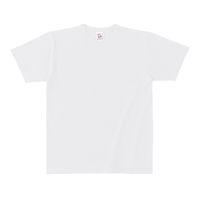 ホワイト Cross Stitch オープンエンド マックスウェイト バインダーネックTシャツ