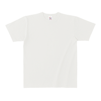 ベージュ Cross Stitch オープンエンド マックスウェイト バインダーネックTシャツ