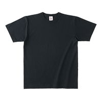 ブラック Cross Stitch オープンエンド マックスウェイト バインダーネックTシャツ