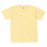 イエロー Cross Stitch オープンエンド マックスウェイトTシャツ