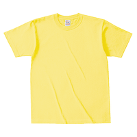 イエロー Cross Stitch オープンエンド マックスウェイトTシャツ