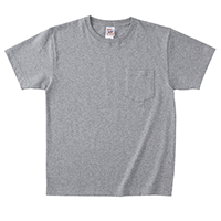 Cross Stitch オープンエンドマックスウェイト ポケットTシャツ