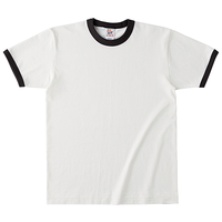 ベージュ Cross Stitch オープンエンドマックスウェイト リンガーTシャツ