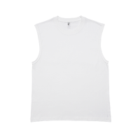 ホワイト D-FACTORY 6.6oz プレミアムコンフォートノースリーブ