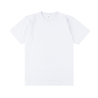 ホワイト D-FACTORY 6.6oz プレミアムコンフォートTシャツ