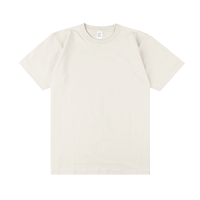 ベージュ D-FACTORY 6.6oz プレミアムコンフォートTシャツ