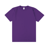 パープル D-FACTORY 6.6oz プレミアムコンフォートTシャツ