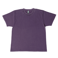 パープル D-FACTORY 6.6oz プレミアムヴィンテージTシャツ