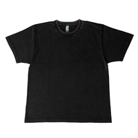 ブラック D-FACTORY 6.6oz プレミアムヴィンテージTシャツ