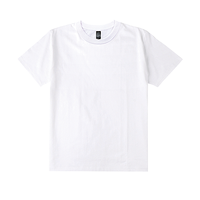 ホワイト D-FACTORY 9.2oz オープンエンドスーパーへヴィーウェイトTシャツ