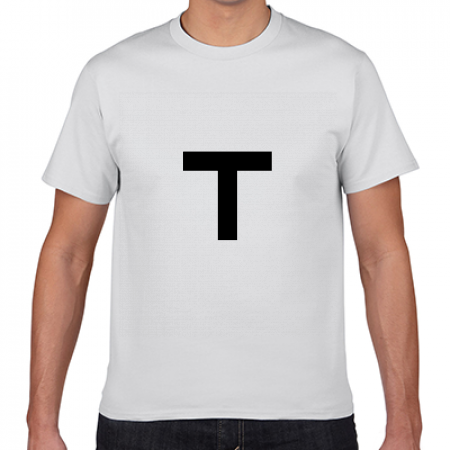 Gildan ジャパンフィットtシャツ 無料テンプレート 宴会の人文字で使えるアルファベット一文字tシャツ作例詳細 オリジナルプリント