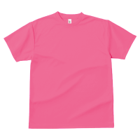 ピンク GLIMMER ドライTシャツ インクジェット加工