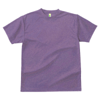 パープル GLIMMER ドライTシャツ