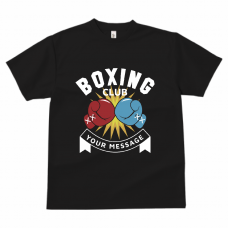 ボクシンググローブがかっこいいTシャツをオリジナルでプリント　スポーツのテンプレート