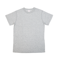 グレー JEMORGAN ワッフル半袖クルーTシャツ