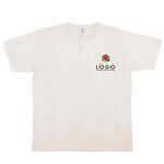 JEMORGAN 7.1oz 天竺ヘンリーネック半袖Tシャツ