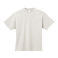 ホワイト LIFEMAX 6.5oz ピグメントダイTシャツ