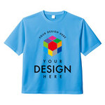 MARKLESS STYLE 4.2oz カスタムデザインポリエステルドライTシャツ