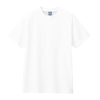 ホワイト MARKLESS STYLE 5.6oz カスタムデザインコットンTシャツ