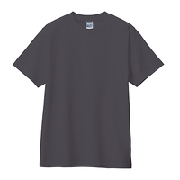 グレー MARKLESS STYLE 5.6oz カスタムデザインコットンTシャツ