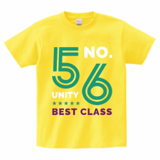 おしゃれなクラスロゴデザインが映えるクラTをオリジナルでプリント　クラスTシャツのテンプレートレート　Printstar ヘビーウェイトTシャツの無料デザインテンプレート