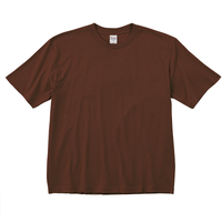 ブラウン Printstar 5.6oz ヘビーウェイトビッグシルエットTシャツ
