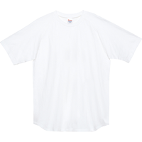 ホワイト Printstar 5.6oz ヘビーウェイトラグランTシャツ
