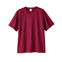 レッド Printstar 5.9oz オープンエンドTシャツ