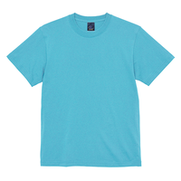 ブルー REWARD 5.6oz コットンTシャツ