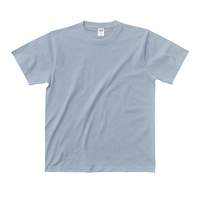 ブルー SLOTH 5.3oz オーガニックコットンTシャツ