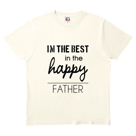 Truss ヘビーウェイトtシャツ Tシャツ 父の日 I M The Best In The Happy Father作例詳細 オリジナルプリント