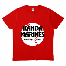 ボールのロゴがかっこいい野球Tシャツをオリジナルでプリント　野球のテンプレート　TRUSS ヘビーウェイトTシャツの無料デザインテンプレート
