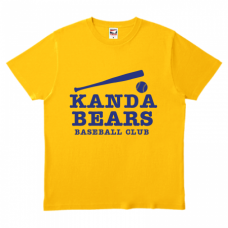 チーム名入りアメカジ風の野球Tシャツをオリジナルでプリント　野球のテンプレート　TRUSS ヘビーウェイトTシャツの無料デザインテンプレート