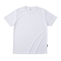 ホワイト TRUSS 4.4oz リサイクルポリエステル Tシャツ