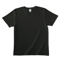 ブラック TRUSS 5.0oz ベーシックスタイル Tシャツ